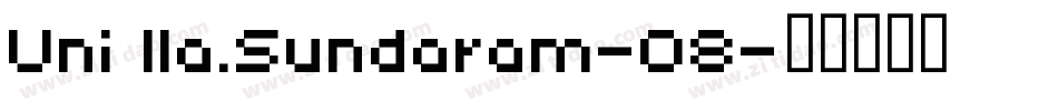 Uni Ila.Sundaram-08字体转换